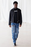 DISTRESSED DOUBLE KNEE DENIM