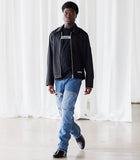 DISTRESSED DOUBLE KNEE DENIM